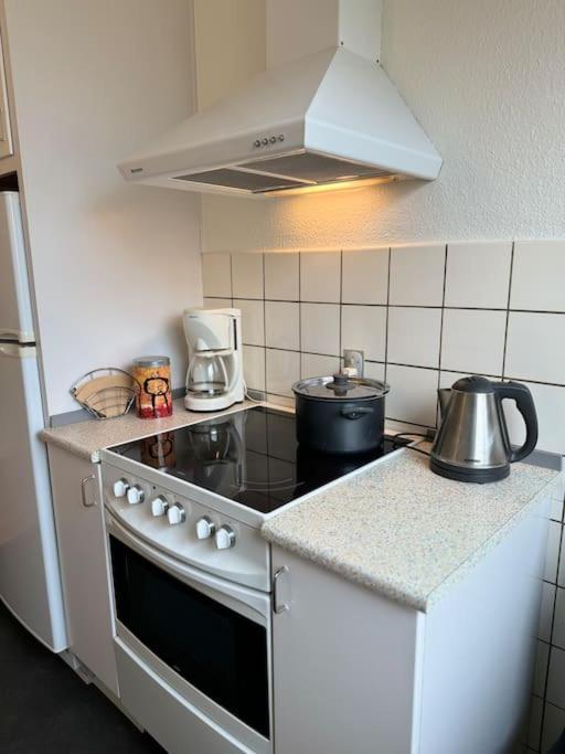 Stor Og Lys Lejlighed I Hjertet Af Holstebro Luaran gambar