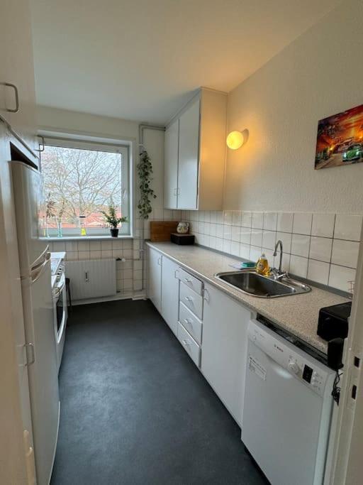 Stor Og Lys Lejlighed I Hjertet Af Holstebro Luaran gambar