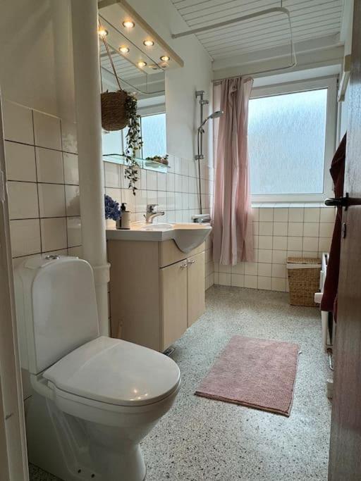 Stor Og Lys Lejlighed I Hjertet Af Holstebro Luaran gambar