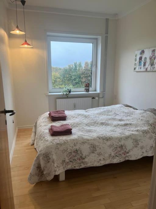 Stor Og Lys Lejlighed I Hjertet Af Holstebro Luaran gambar